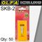 OLFA Blades Skb-2 50 Pack For Sk-4 Sk-9 Utc1 Cutters